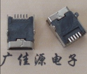 浙江mini usb 5p接口 迷你 卧式插座 端子贴片 接插件