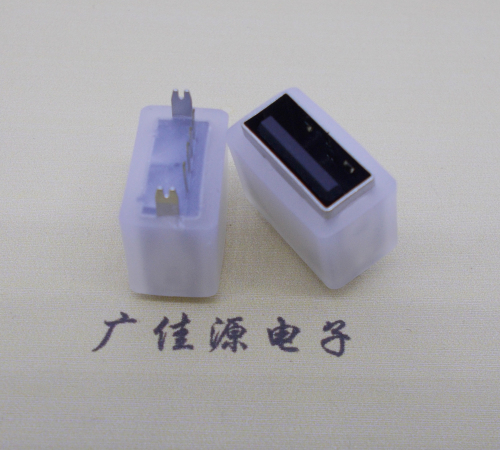 浙江USB连接器接口 10.5MM防水立插母座 鱼叉脚