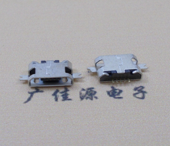 浙江MICRO USB B型口 两脚SMT沉板0.7/1.0/1.6直边