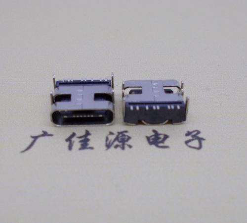 浙江Type-C8P母座卧式四脚插板连接器