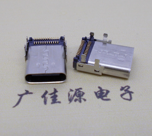 浙江板上型Type-C24P母座双排SMT贴片连接器