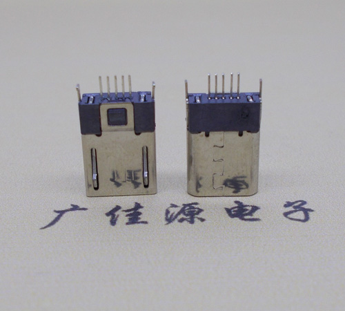 浙江micro-迈克 插座 固定两脚鱼叉夹板1.0公头连接器