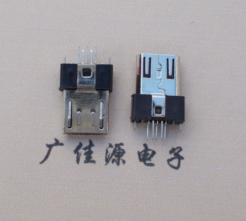 浙江MICRO USB2.0插头.带卡勾-无卡勾夹板公头